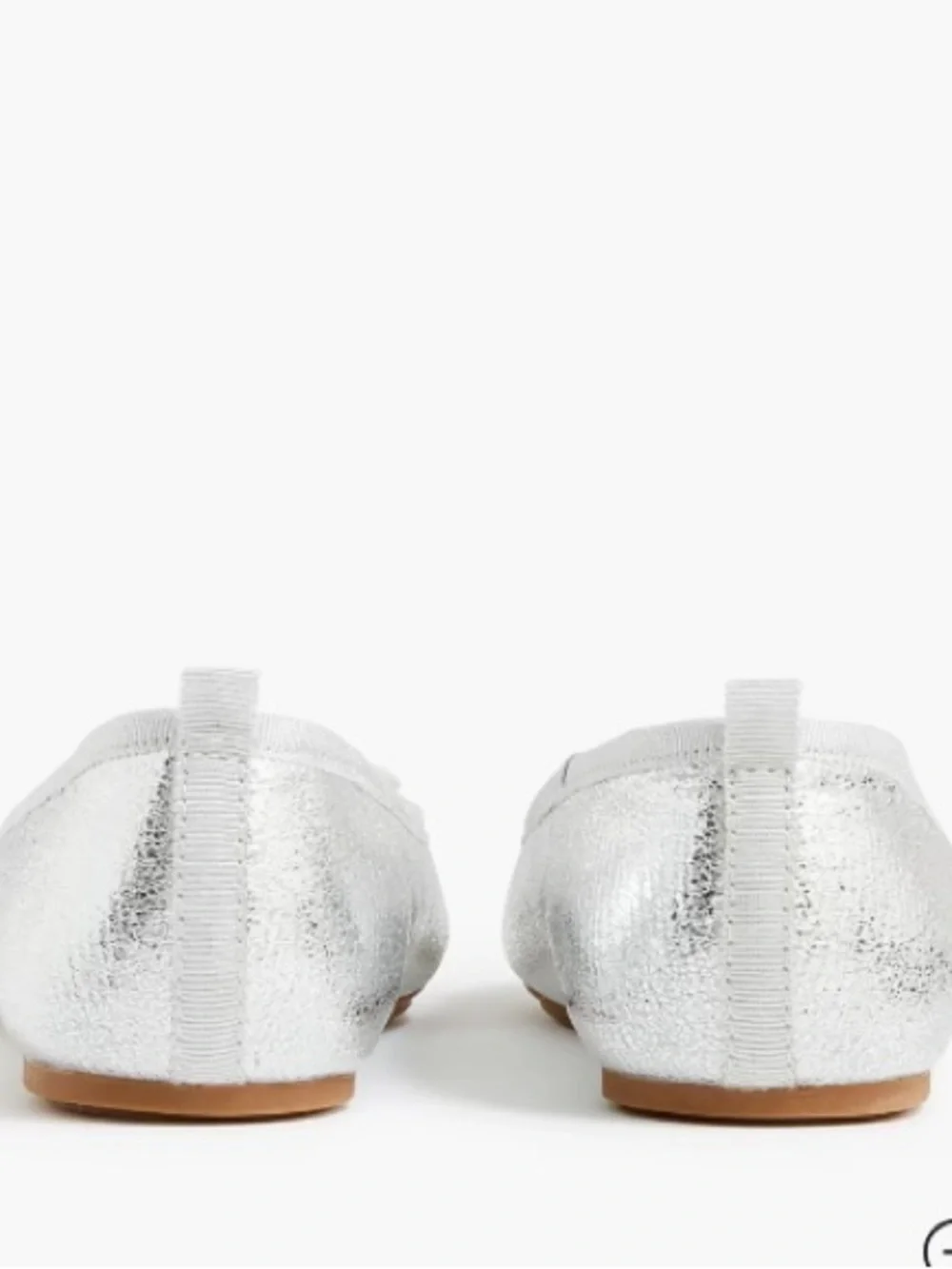 J. Crew shiny metallic